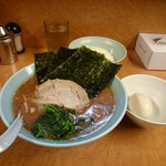 らー麺 家道 - 平成29年6月11日(日)再訪問・・デフォルトラーメン650円(税込み)