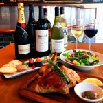 [Weekday lunch only ☆] From noon♪ Gabugabu! Wine◆All-you-can-drink 90 minutes 1078 yen