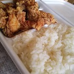 牛島商店 - から揚げ弁当(並)￥500