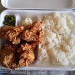 牛島商店 - から揚げ弁当(並)￥500
