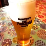 トラットリーア・ケイ・イタリアーノ - ドリンク写真:完璧な7対3を追い求めた当店の生ビール!こだわりはビール1杯1杯にも詰まっています!