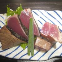 ぎんざ 一二岐 - カツオ藁焼きUP