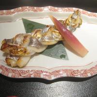 ぎんざ 一二岐 - 太刀魚の三つ編み焼き