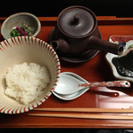 68582443 - 【食事】 鯛黒胡麻茶漬