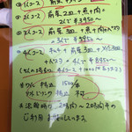 金剛商店138番地 - コースメニュー