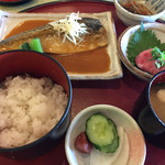 リバー富士カントリークラブ - 鯖の味噌煮定食