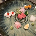 Sushi Ikeda - お刺身盛り
