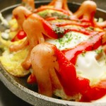 Hiroshima Okonomiyaki Koukouya - タコさんウインナー