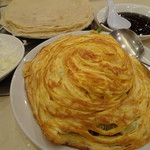 随園別館 - 五目野菜炒め玉子焼きかけ