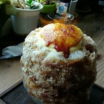 cocoo cafe - こちらも炙ってます（笑）