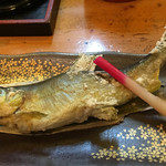 鮎塩焼き