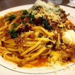 イタリアン＆肉バル 北の国バル - 蝦夷鹿と赤平合鴨のラグー 生パスタ650円(^^)