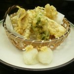 栄寿司 - 天ぷら盛り合わせ（2011年1月29日）