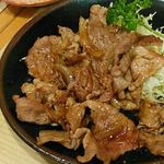 とんかつ　若葉 - しょうが焼き