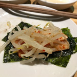焼肉JIN - ナムル＆キムチを海苔巻きで
