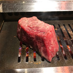 焼肉JIN - 極ロースステーキ