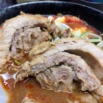 旨辛タンメン 荒木屋 - 「冷やし五目麻婆麺」(850円)＋「チャーシュー2枚」(200円)