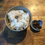 ジャム cafe 可鈴 - ごはん＆お漬け物