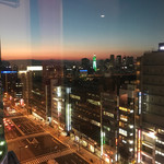 夜景個室居酒屋 秋しぐれ - 席からの夜景やで。