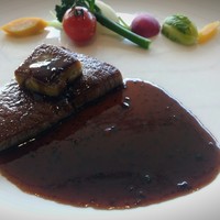 ザ・テラス - 黒毛和牛フィレ肉とフォアグラのトリュフソース