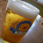 Sobadokoro Yuusui - 生ビール