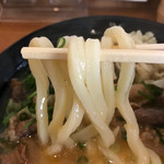 うどん無双 - なかなかシャープな麺