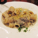 チェネッタ バルバ - ボンボロッティ ノルチャ風  サルシッチャのクリームソース 1300円(2017.5月)