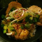 麺や 紡 - 炙りチャーシュー丼