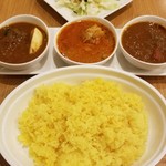 マッピーカレー - ３種のカレー