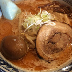 Menya Taruza - 海老味噌ラーメン&味玉