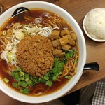 麺や マルショウ - 台湾焼き麺(仕上げ飯付)