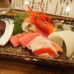 すし屋のこう多郎 - お造り盛り合わせ（2011年2月）