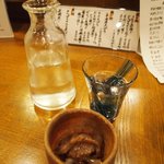 すし屋のこう多郎 - 甘海老のミソ入り烏賊の塩辛（2011年2月）