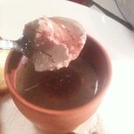 ブラッスリー アルティザン - ①フォアグラのパテとシェリー酒のジュレ　ブリオッシュのトースト1800円