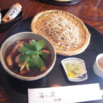 蕎麦 阿き津 - つけ鴨　　１５００円