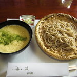 蕎麦 阿き津 - つけとろ　１３００円