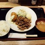 道頓堀クラフトビア醸造所 - とんころランチ880円