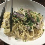 ワイン食堂 ビストロJIN - レモンクリームパスタ