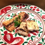 はらまさ - 天然ウナギ（たれ、塩）