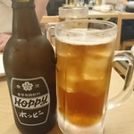 ネオ大衆串焼酒場 ぽるころっそ - 黒ホッピー