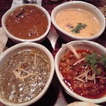 印度料理シタール - 4種のカレーたちでハイ☆チーズ