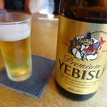 蕎麦ひら井 - ビール