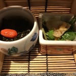 Sumiyaki Koryouri Kanazawa Gin - お通し