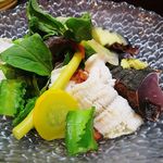 烈志笑魚油 麺香房 三く - 