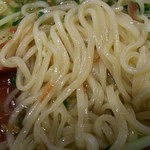 福島壱麺 - 冷やし塩そばの麺