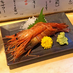 徳多和良 - 料理写真:しま海老刺