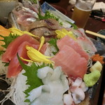 千代の追風 - 【おまかせ刺盛】２人前7点盛2,500円