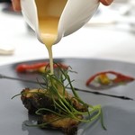 Grand rocher - アワビのソテー