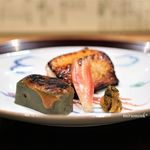 Toku Wo - 銀鱈の西京漬け 蓬麩の田楽