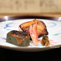 日本料理 とくを - 銀鱈の西京漬け 蓬麩の田楽
